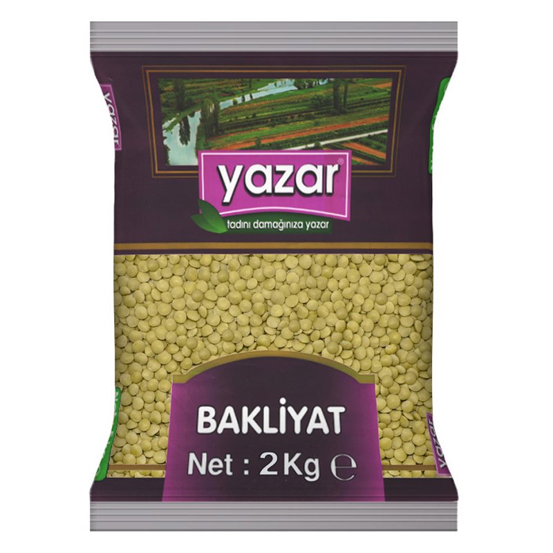 Yazar Yeşil Mercimek 2 Kg